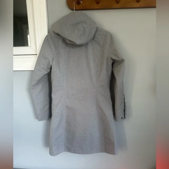 Patagonia Vosque 3-in-1 Parka Extra Small Salt Grey Waterproof Windproof XS - Picture 3 of 4